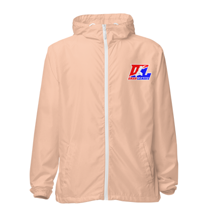 Windbreaker Color with White Outline DL Logo (Front+Back)