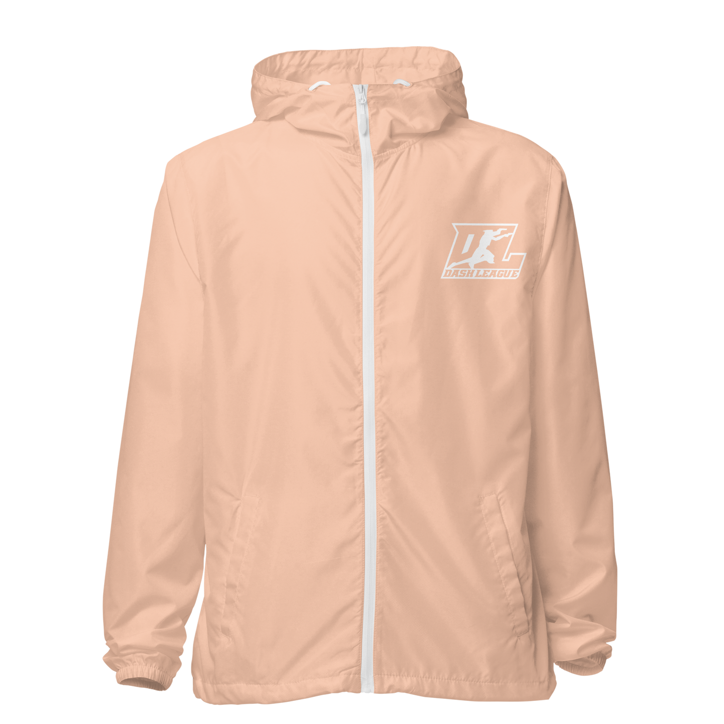 Windbreaker White Outline DL Logo