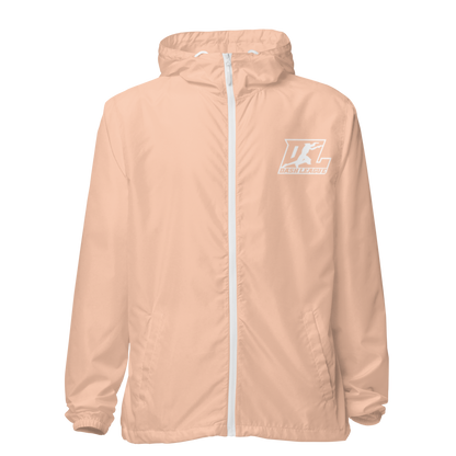 Windbreaker White Outline DL Logo (Front+Back)