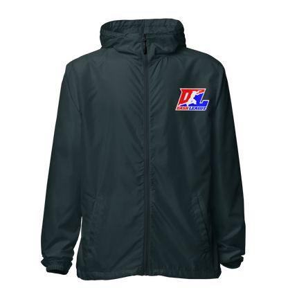 Windbreaker Color with White Outline DL Logo (Front+Back)