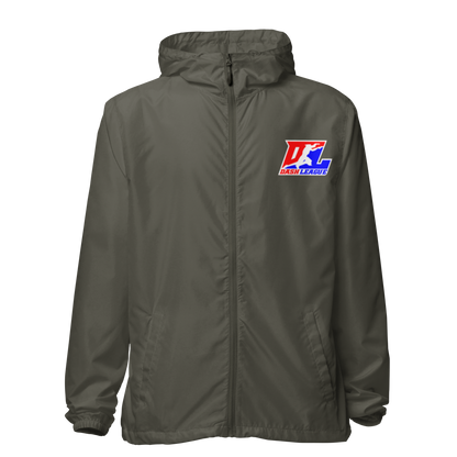 Windbreaker Color with White Outline DL Logo (Front+Back)