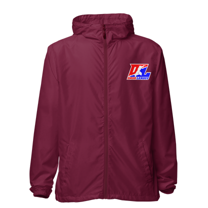 Windbreaker Color with White Outline DL Logo (Front+Back)