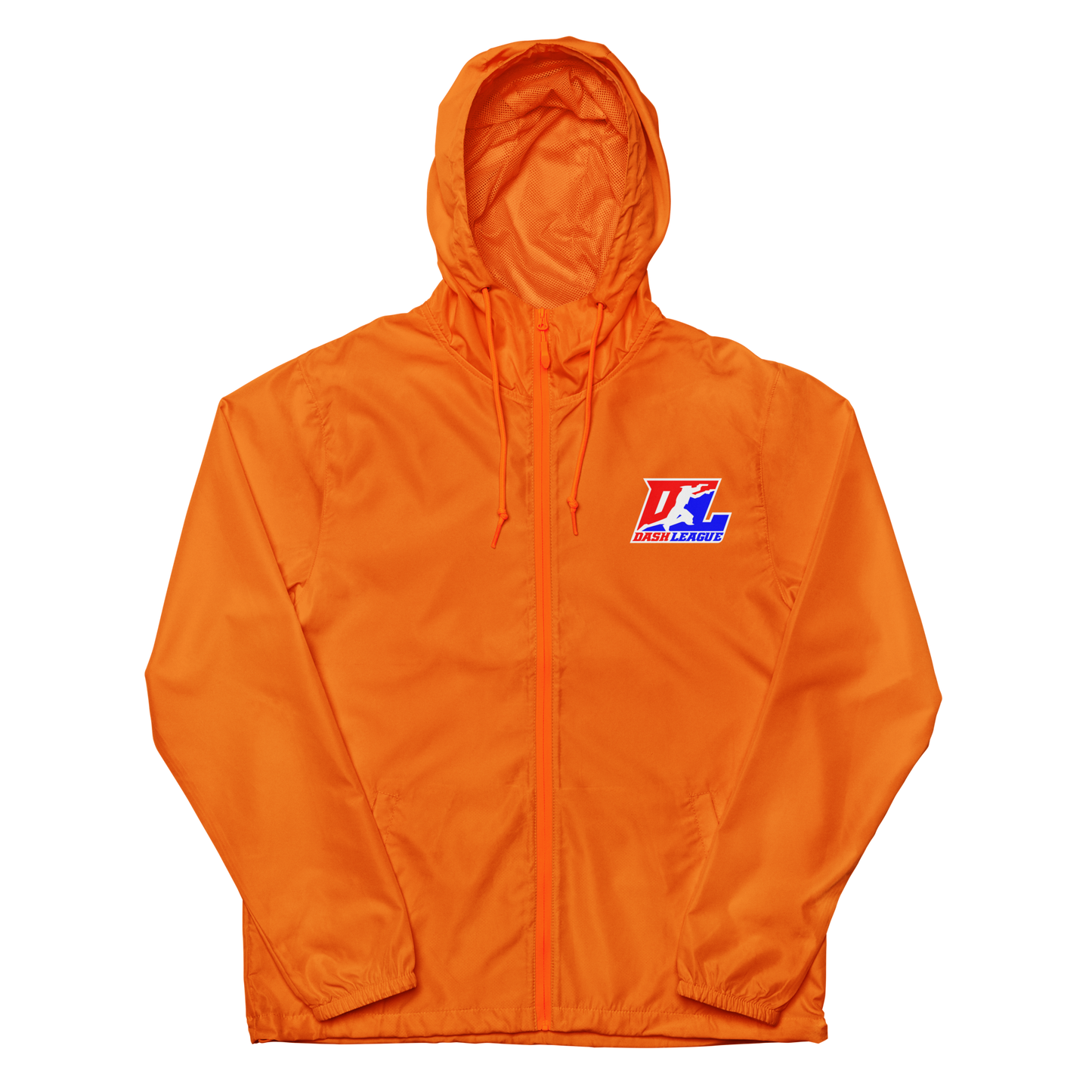 Windbreaker Color with White Outline DL Logo