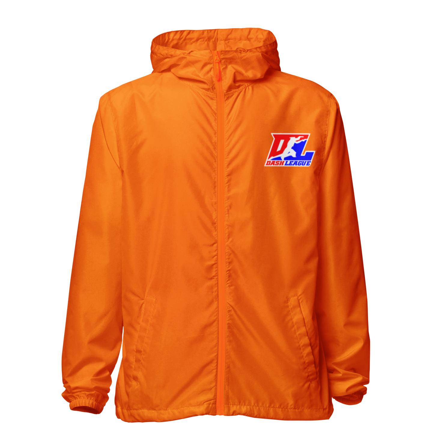 Windbreaker Color with White Outline DL Logo (Front+Back)