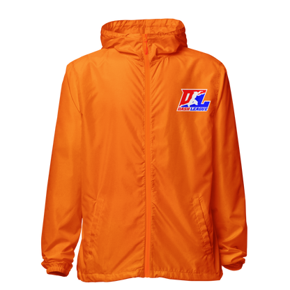 Windbreaker Color with White Outline DL Logo (Front+Back)