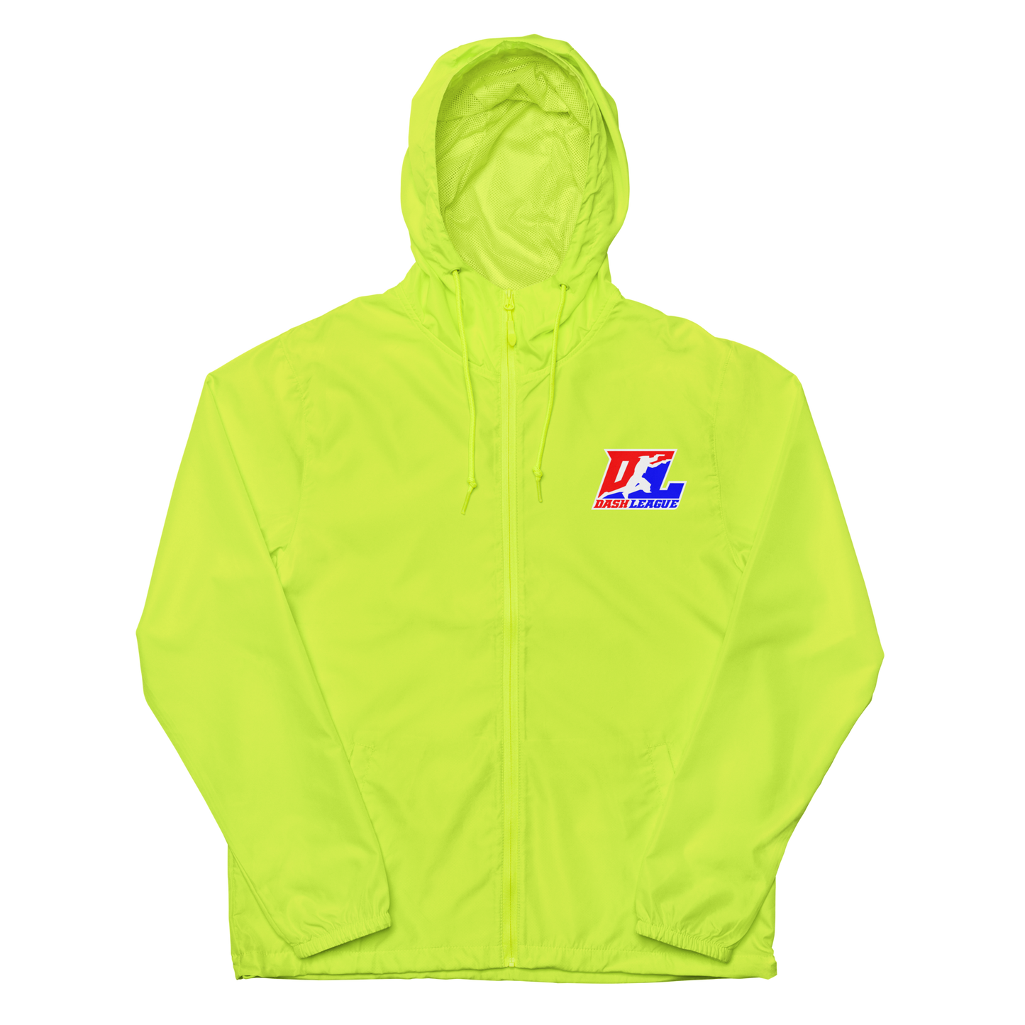 Windbreaker Color with White Outline DL Logo