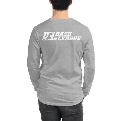 Long Sleeve Shirt White DL Logo (Front+Back)