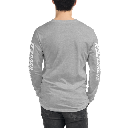 Long Sleeve Shirt White DL Logo (Front+Sleeves)