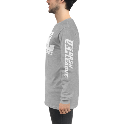 Long Sleeve Shirt White DL Logo (Front+Sleeves)