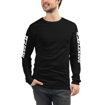 Long Sleeve Shirt White Wide DL Logo (Sleeves)