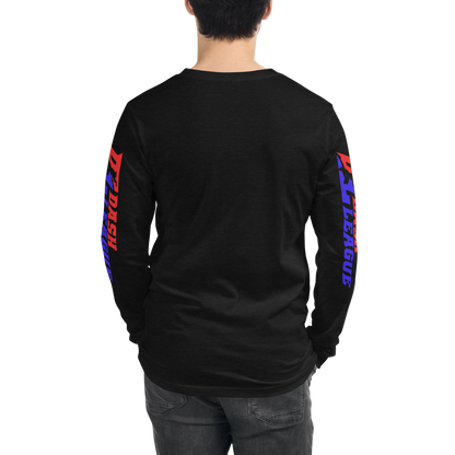 Long Sleeve Shirt Color DL Logo (Front+Sleeves)