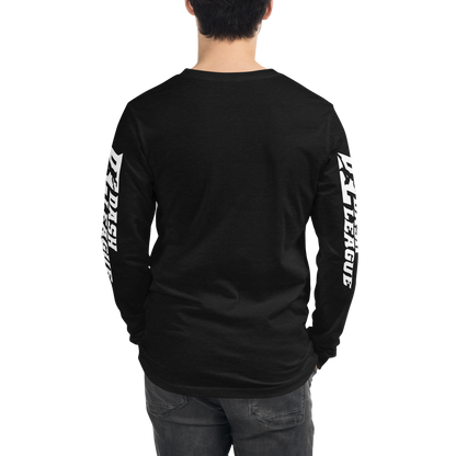 Long Sleeve Shirt White DL Logo (Front+Sleeves)