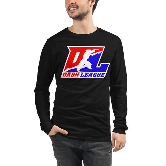 Long Sleeve Shirt Color with White Outline DL Logo