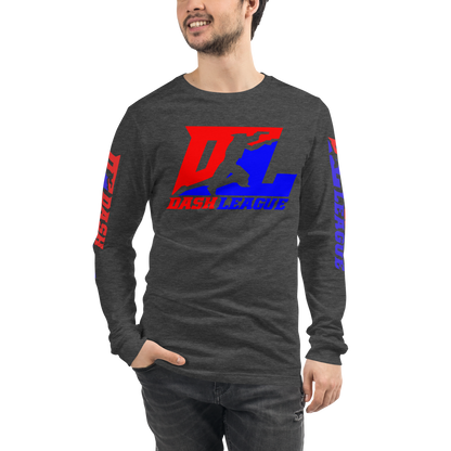 Long Sleeve Shirt Color DL Logo (Front+Sleeves)