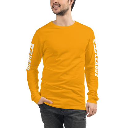 Long Sleeve Shirt White Wide DL Logo (Sleeves)