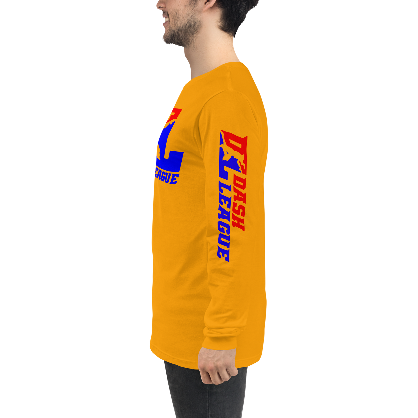 Long Sleeve Shirt Color DL Logo (Front+Sleeves)