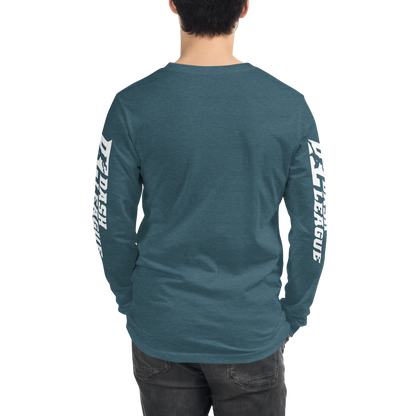 Long Sleeve Shirt White DL Logo (Front+Sleeves)