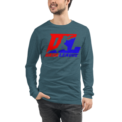 Long Sleeve Shirt Color DL Logo (Front+Back)