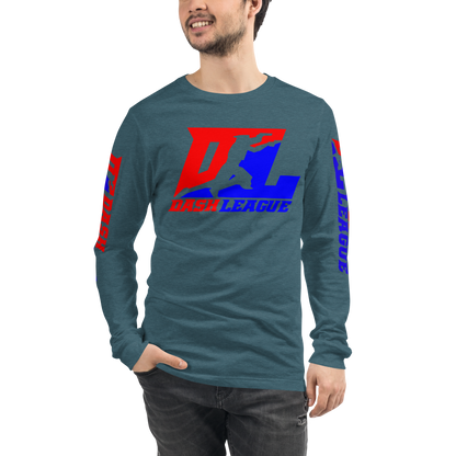 Long Sleeve Shirt Color DL Logo (Front+Sleeves)