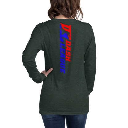 Long Sleeve Shirt Color Wide DL Logo (Front+Back)