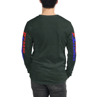 Long Sleeve Shirt Color DL Logo (Front+Sleeves)