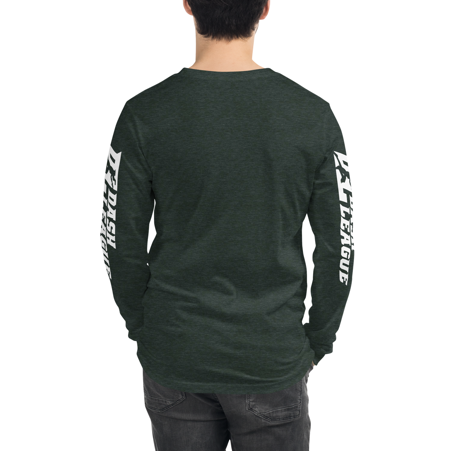 Long Sleeve Shirt White Wide DL Logo (Sleeves)