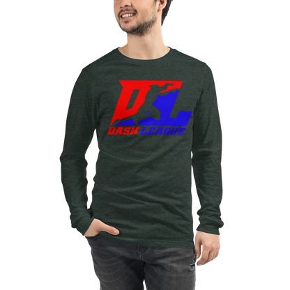 Long Sleeve Shirt Color DL Logo (Front+Back)