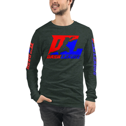 Long Sleeve Shirt Color DL Logo (Front+Sleeves)