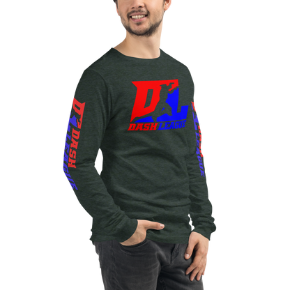 Long Sleeve Shirt Color DL Logo (Front+Sleeves)