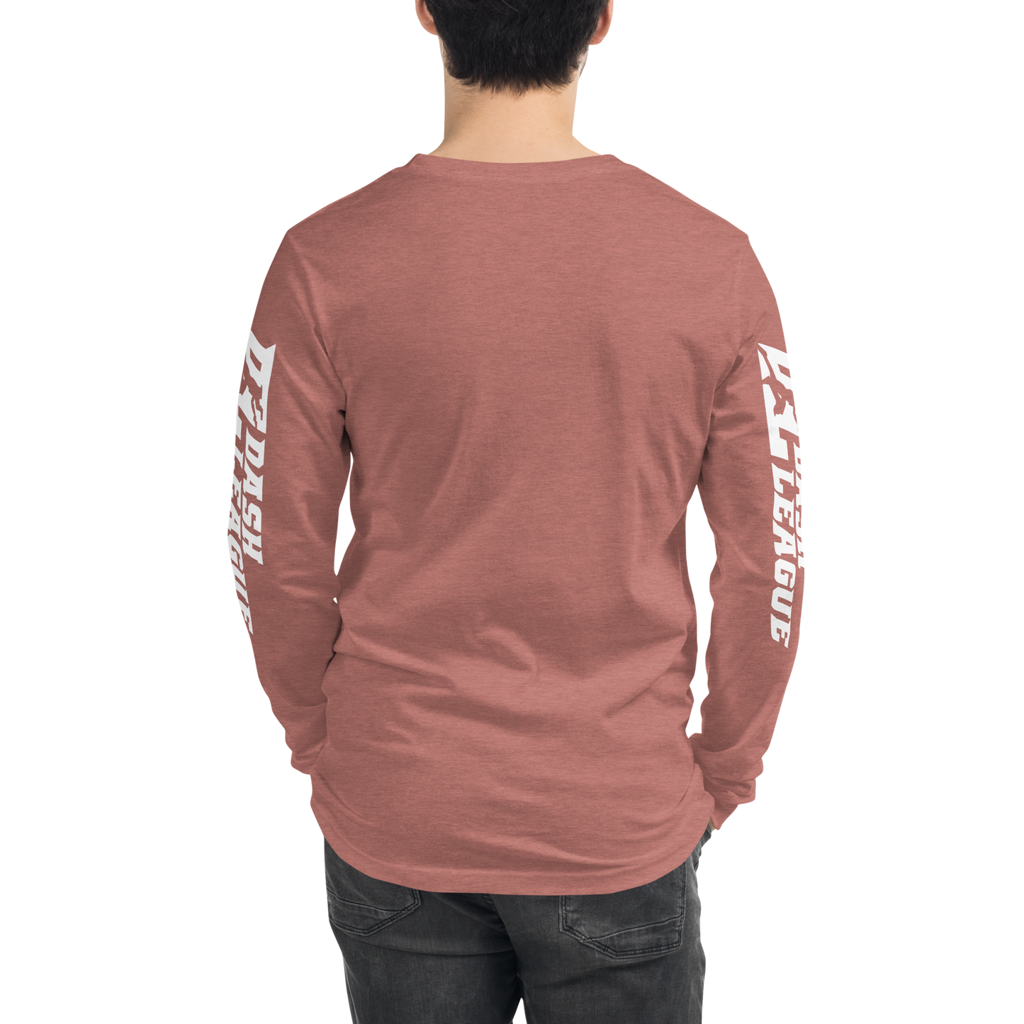 Long Sleeve Shirt White DL Logo (Front+Sleeves)