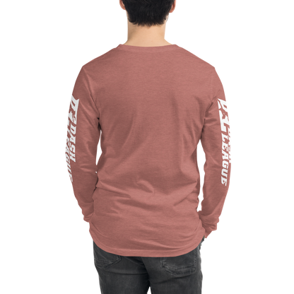 Long Sleeve Shirt White DL Logo (Front+Sleeves)