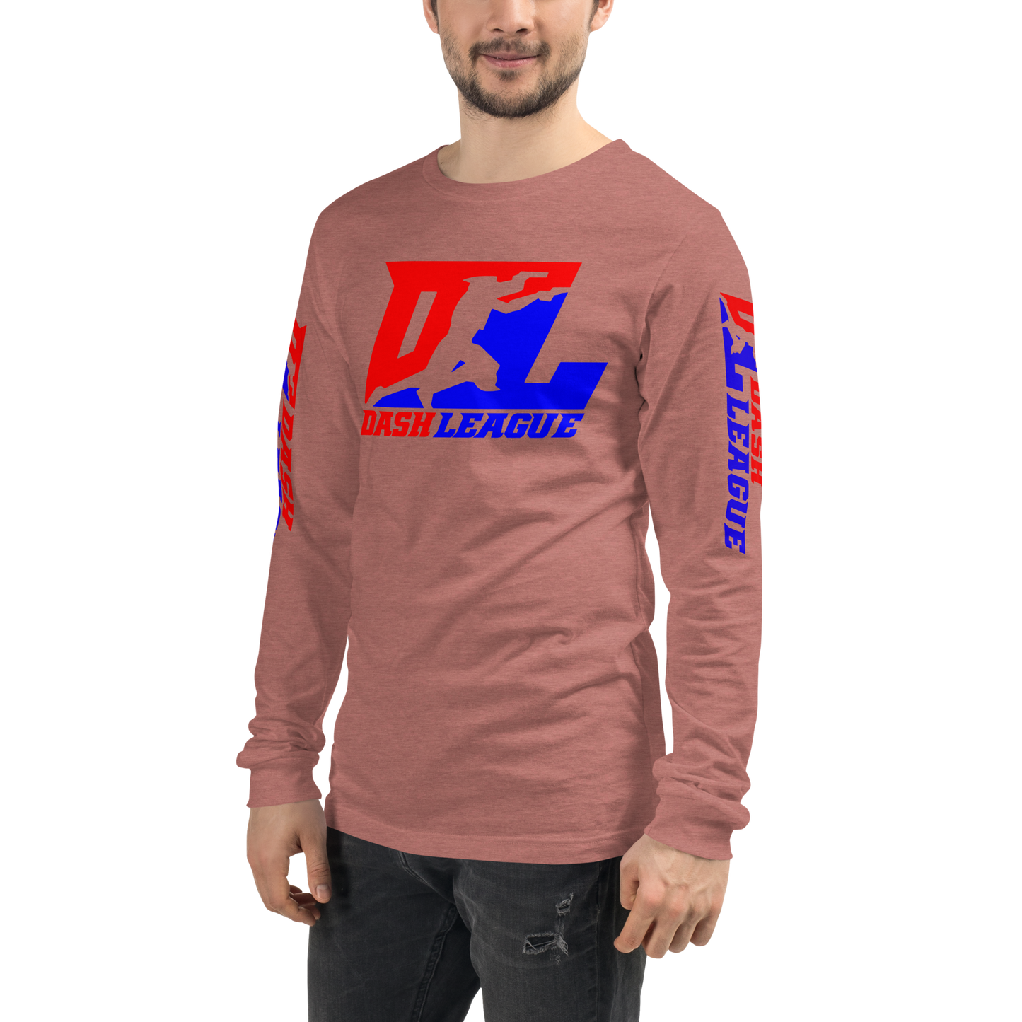 Long Sleeve Shirt Color DL Logo (Front+Sleeves)