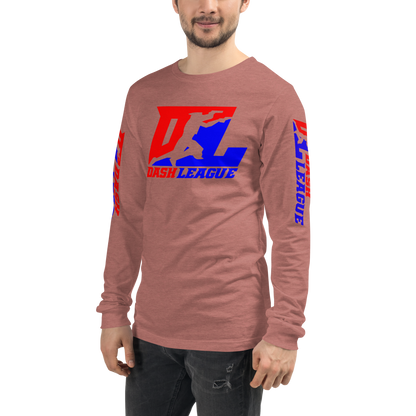 Long Sleeve Shirt Color DL Logo (Front+Sleeves)