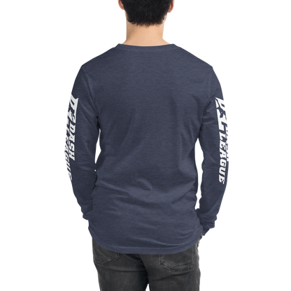 Long Sleeve Shirt White DL Logo (Front+Sleeves)