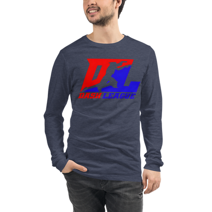 Long Sleeve Shirt Color DL Logo (Front+Back)