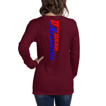 Long Sleeve Shirt Color Wide DL Logo (Front+Back)