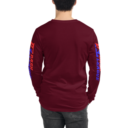 Long Sleeve Shirt Color DL Logo (Front+Sleeves)