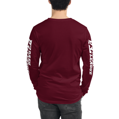 Long Sleeve Shirt White Wide DL Logo (Sleeves)