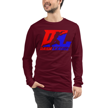 Long Sleeve Shirt Color DL Logo (Front+Back)