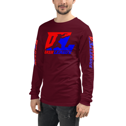 Long Sleeve Shirt Color DL Logo (Front+Sleeves)