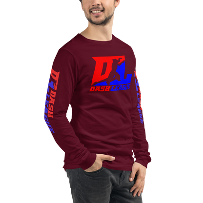 Long Sleeve Shirt Color DL Logo (Front+Sleeves)