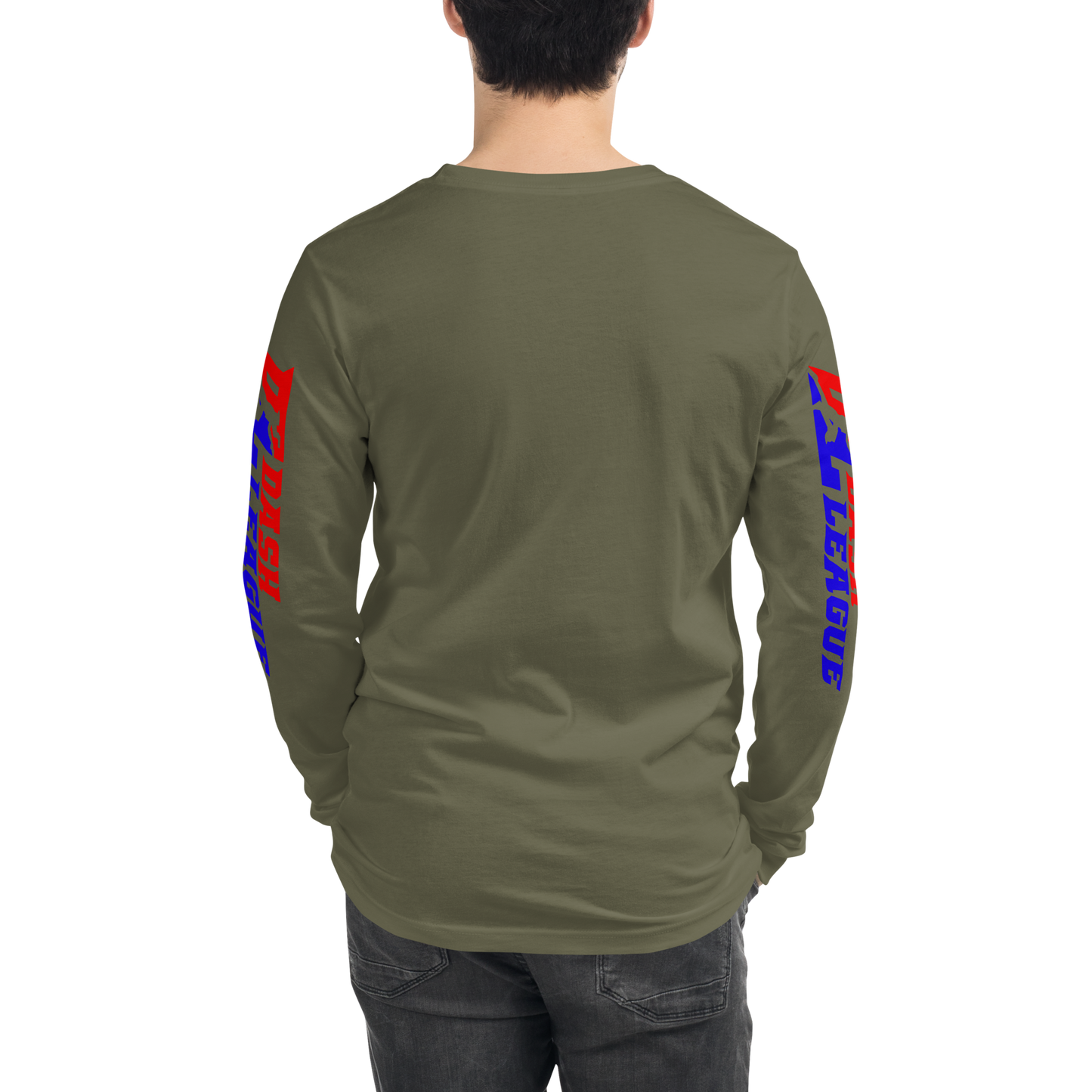 Long Sleeve Shirt Color DL Logo (Front+Sleeves)