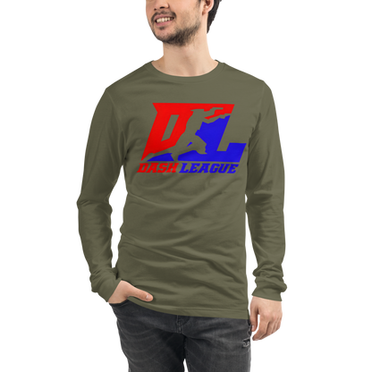 Long Sleeve Shirt Color DL Logo (Front+Back)