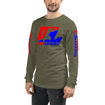 Long Sleeve Shirt Color DL Logo (Front+Sleeves)