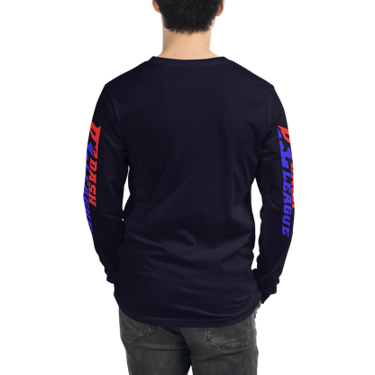 Long Sleeve Shirt Color DL Logo (Front+Sleeves)