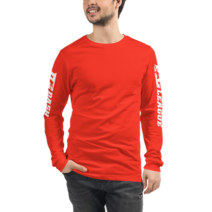 Long Sleeve Shirt White Wide DL Logo (Sleeves)