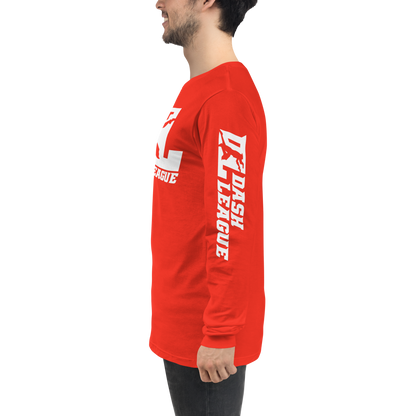 Long Sleeve Shirt White DL Logo (Front+Sleeves)