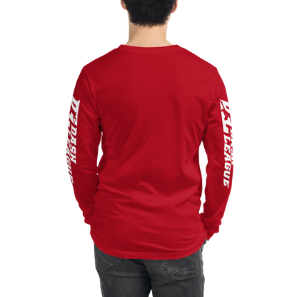 Long Sleeve Shirt White Wide DL Logo (Sleeves)