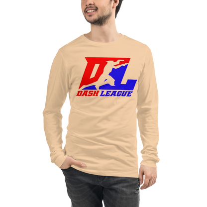 Long Sleeve Shirt Color DL Logo (Front+Back)