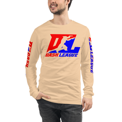 Long Sleeve Shirt Color DL Logo (Front+Sleeves)